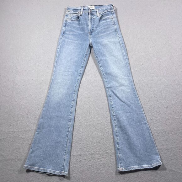 Citizens Of Humanity Jeans Womens 24 Blue Lilah‎ Flare Bootcut Bell High Rise - Picture 1 of 12